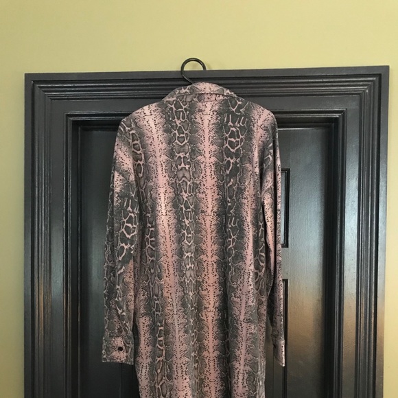 Missguided Pink Leopard Dress Brand New Sz 2 - Picture 3 of 3